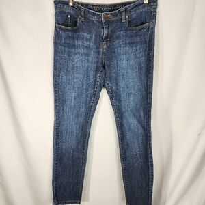 LC Lauren Conrad 5 Pocket Low Rise Denim Blue Jeans Size 8